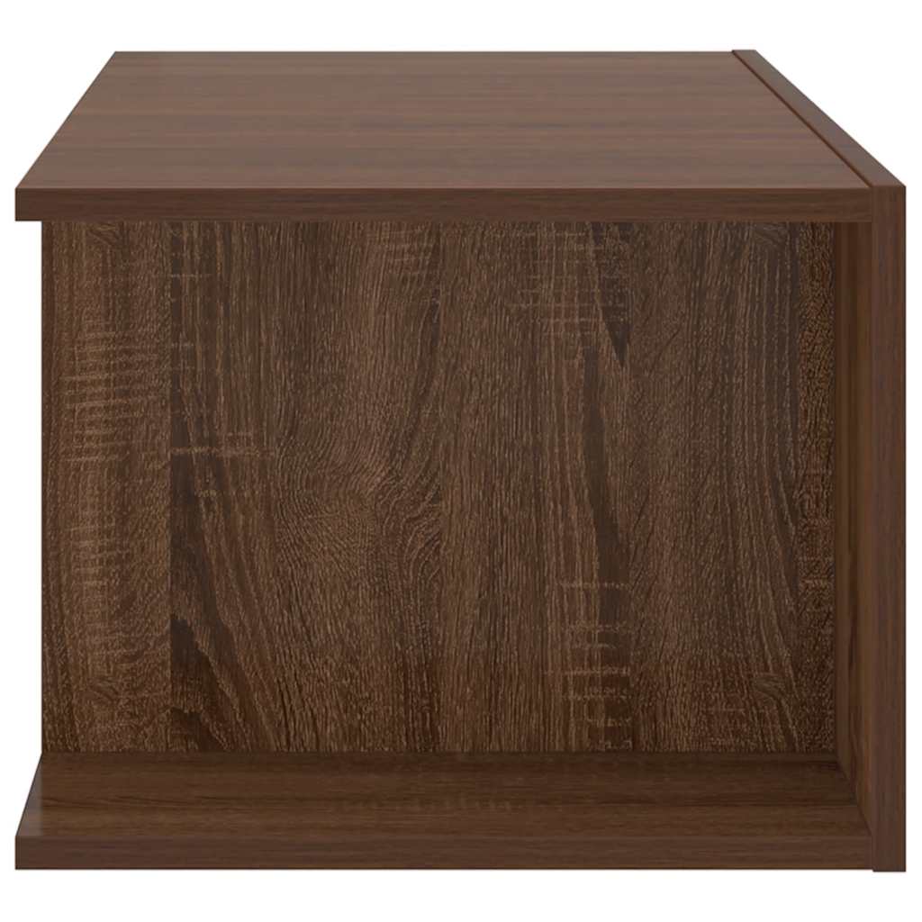 Móvel de TV com luzes LED 90x39x30 cm cinzento sonoma