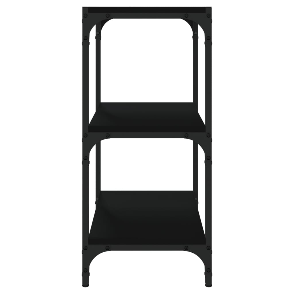 Estante 100x33x70,5 cm derivados de madeira/aço cinza sonoma