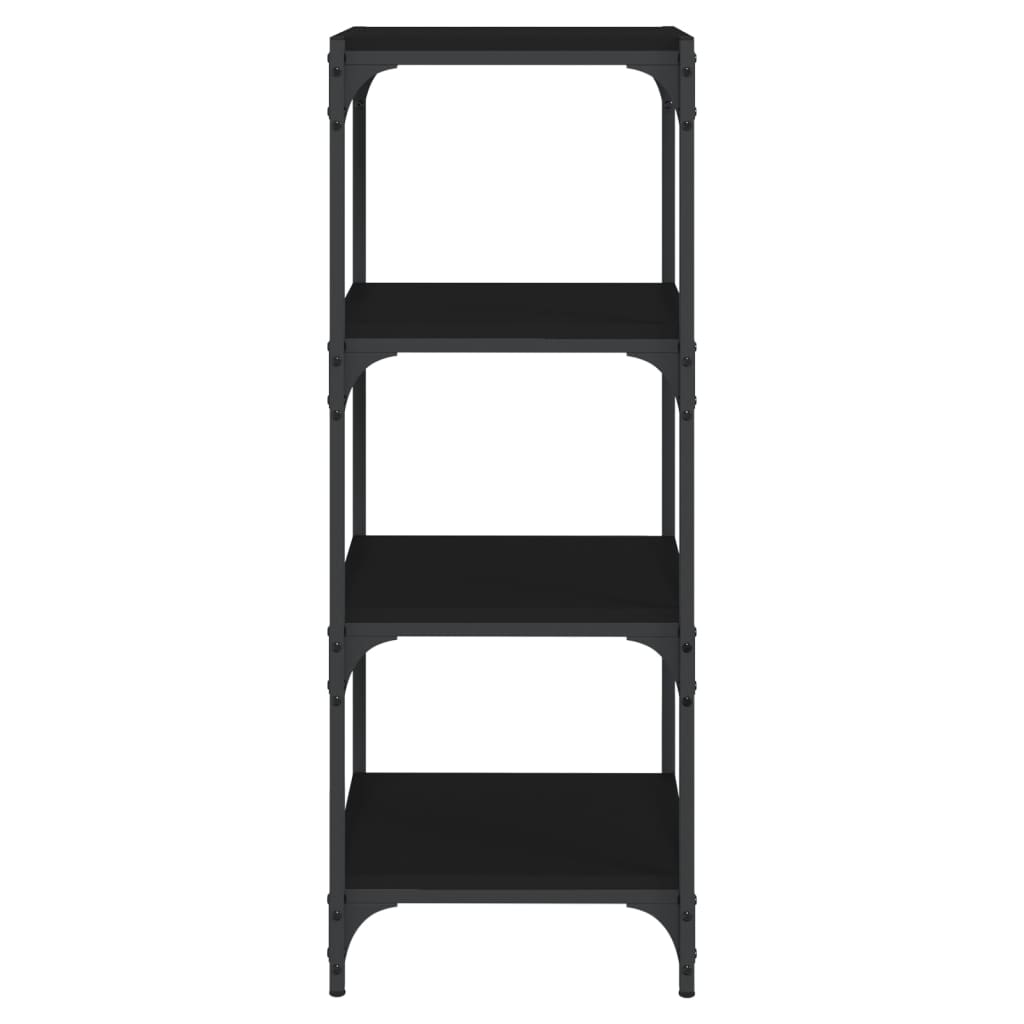 Estante 60x33x100 cm derivados de madeira e aço cinza sonoma