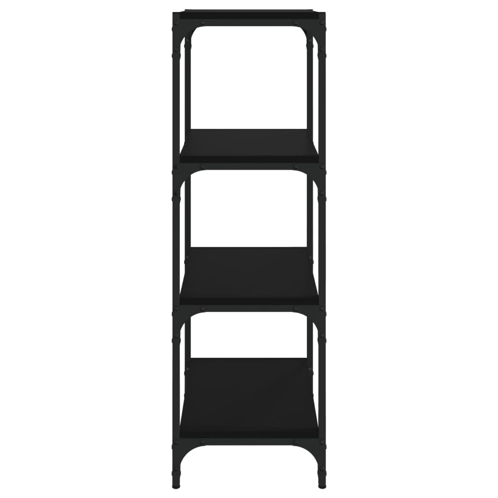 Estante 60x33x100 cm derivados de madeira e aço cinza sonoma