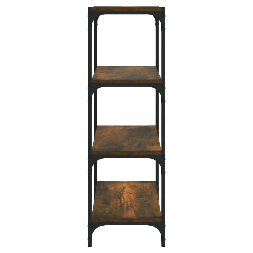 Estante 60x33x100 cm derivados de madeira e aço cinza sonoma