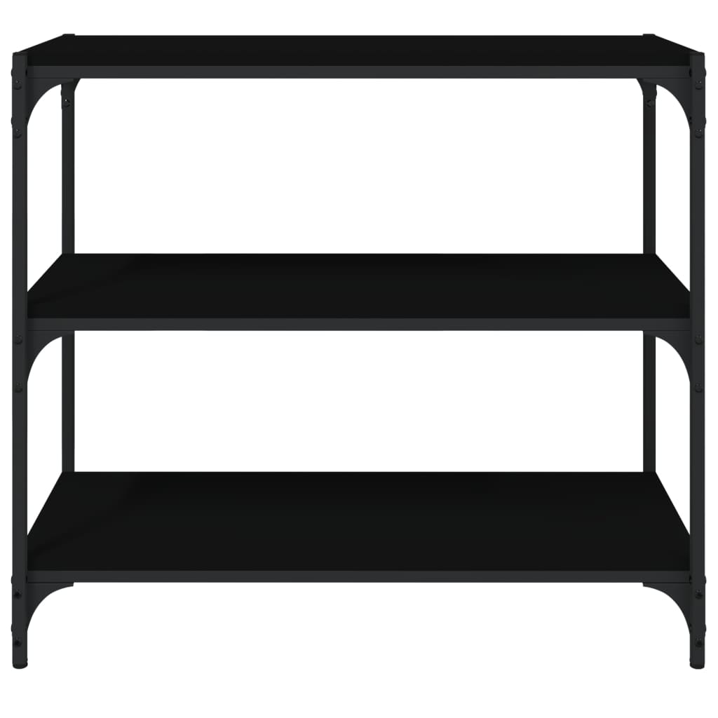 Estante 100x33x70,5 cm derivados de madeira/aço cinza sonoma