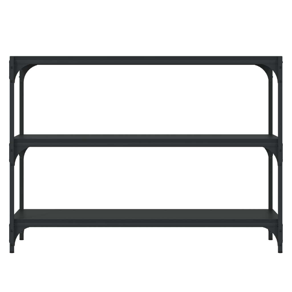 Estante 100x33x70,5 cm derivados de madeira/aço cinza sonoma