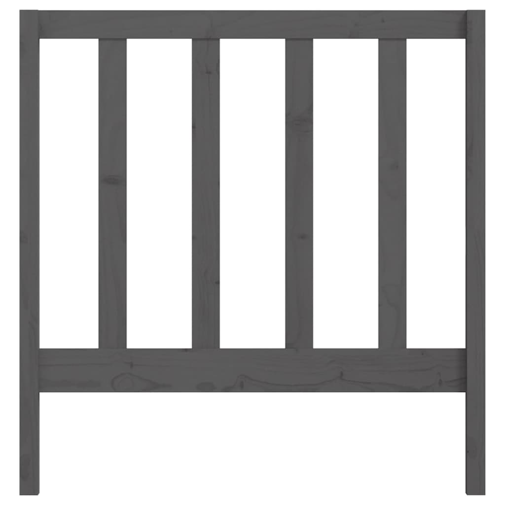 Cabeceira de cama 95x4x100 cm pinho maciço branco