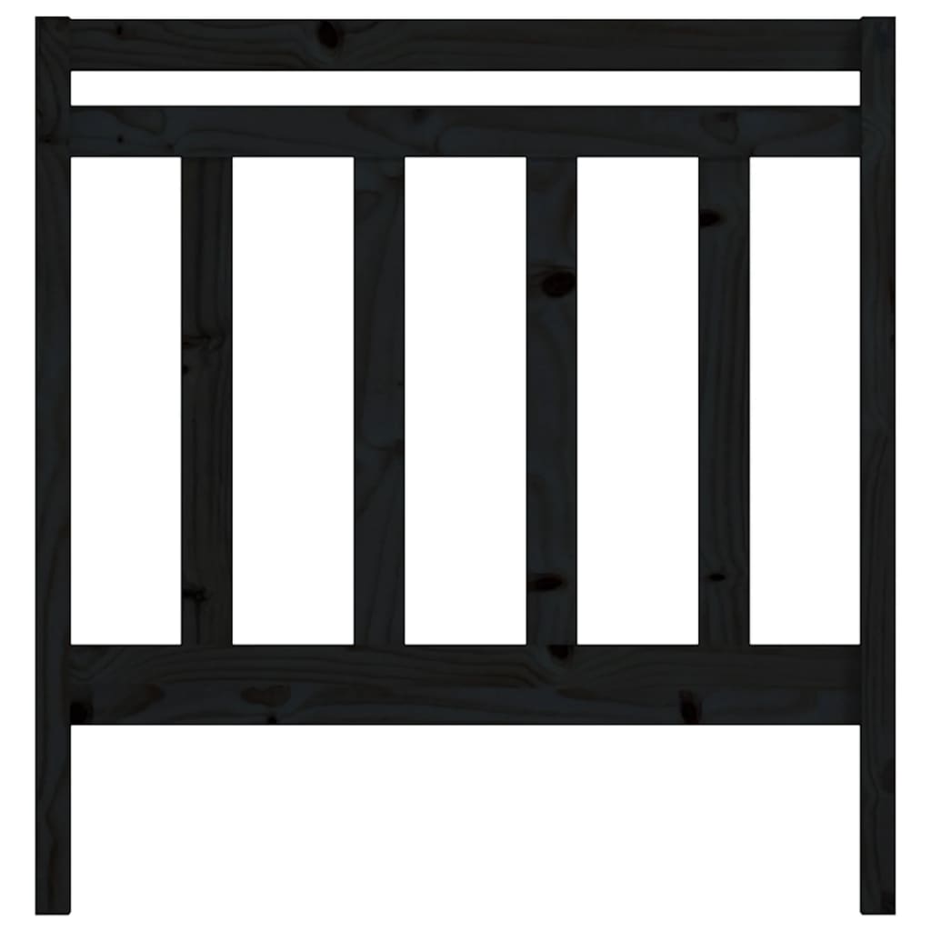 Cabeceira de cama 95x4x100 cm pinho maciço branco