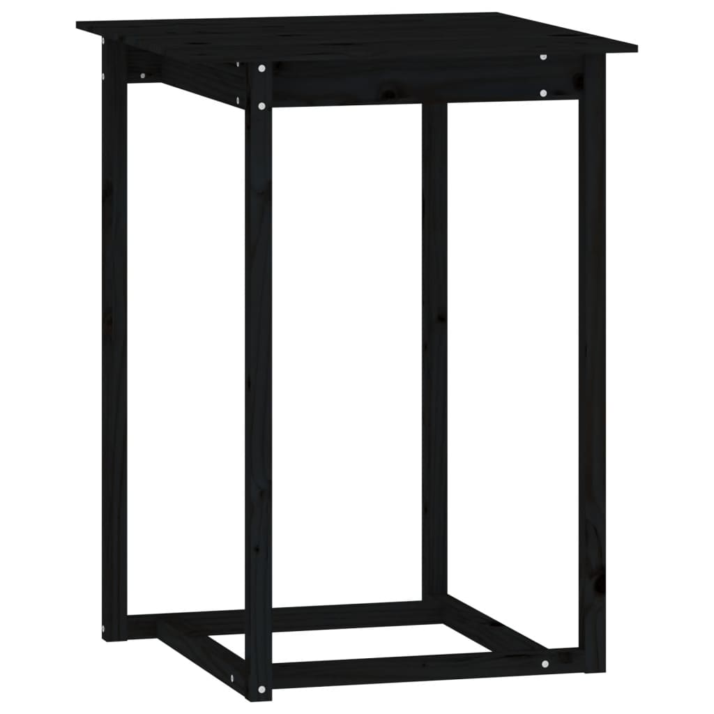 5 pcs conjunto de bar pinho maciço branco