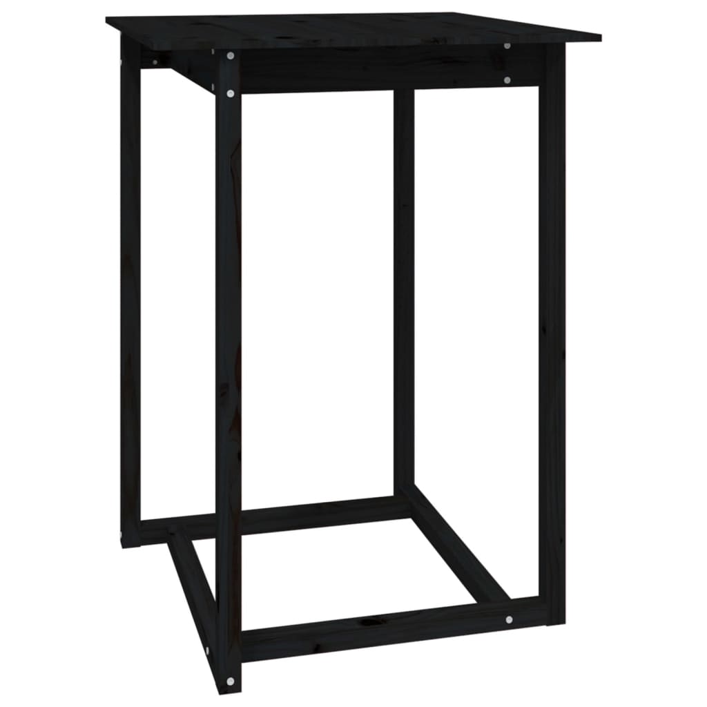 5 pcs conjunto de bar pinho maciço branco