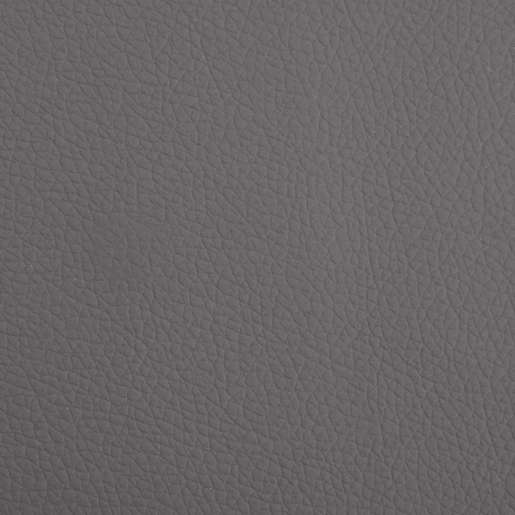 Cama para cães 95x55x30 cm couro artificial cinzento