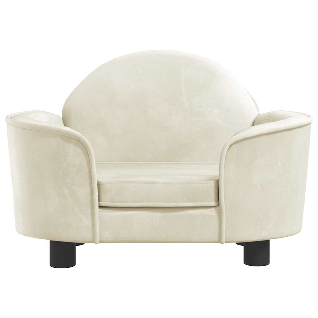 Cama para cães 70x52x30 cm veludo azul