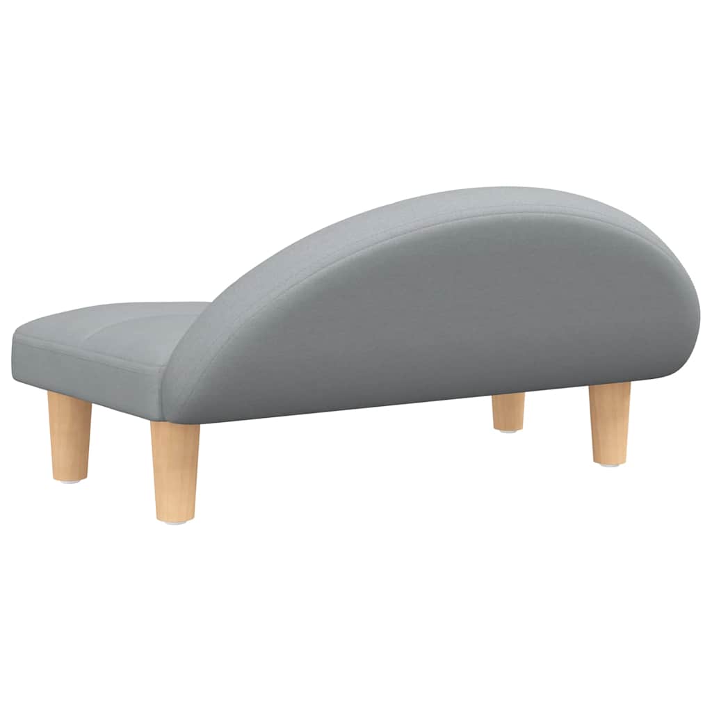 Cama para cães 70x52x30 cm tecido cinzento-acastanhado