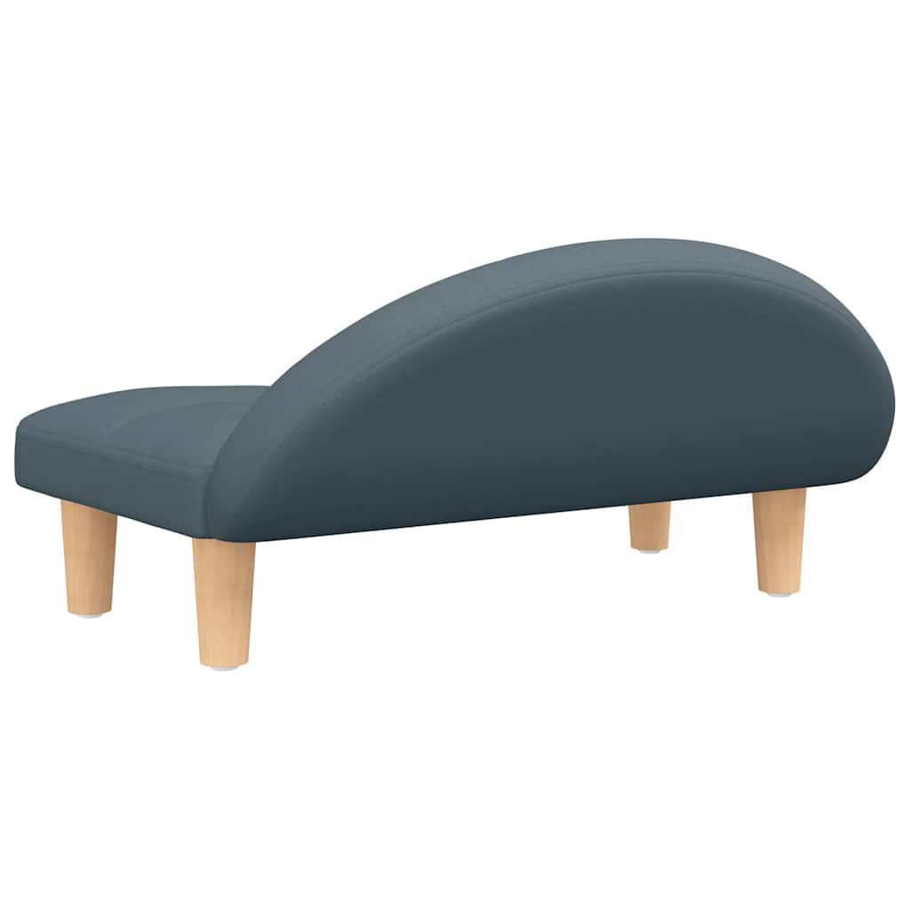 Cama para cães 70x52x30 cm tecido cinzento-acastanhado