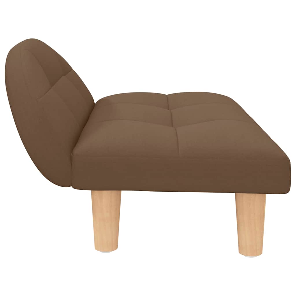 Cama para cães 70x52x30 cm tecido cinzento-acastanhado