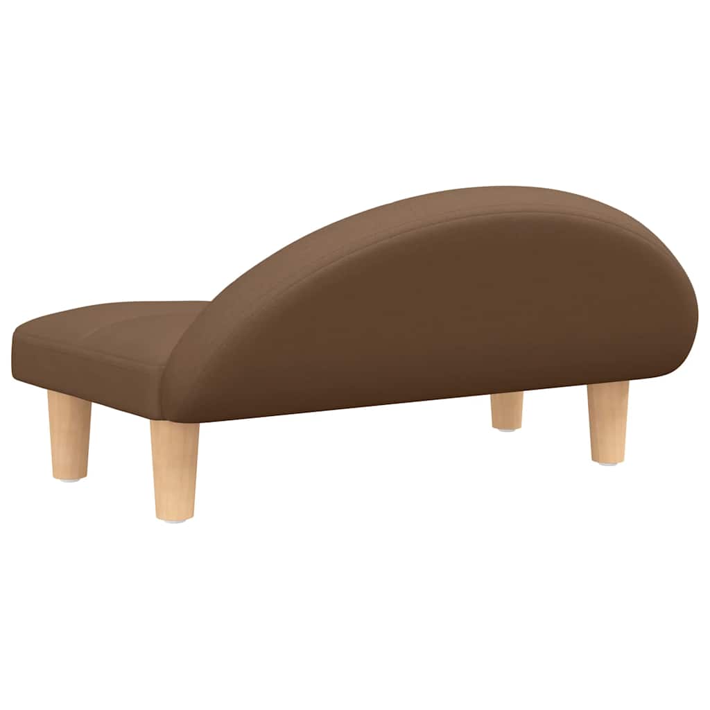 Cama para cães 70x52x30 cm tecido cinzento-acastanhado