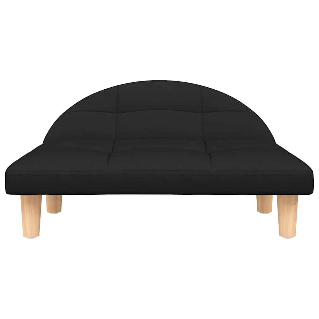 Cama para cães 70x52x30 cm tecido cinzento-acastanhado