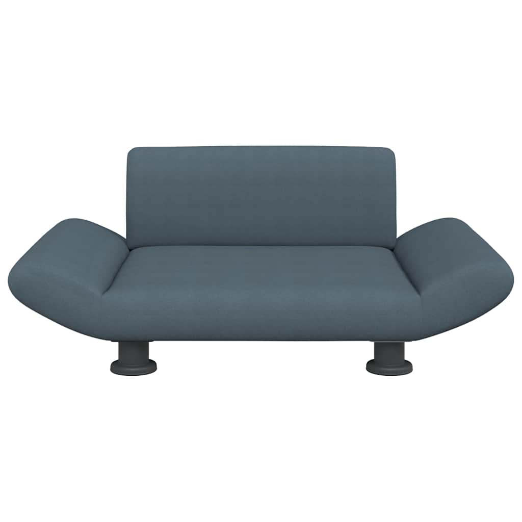 Cama para cães 70x45x28 cm tecido cinzento-acastanhado