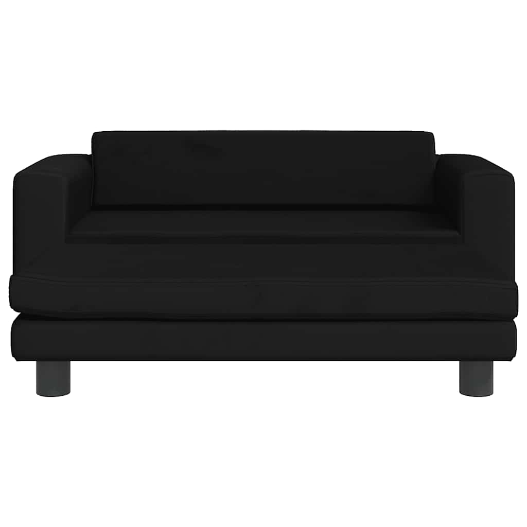 Cama para cães com extensão 100x50x30 cm veludo castanho