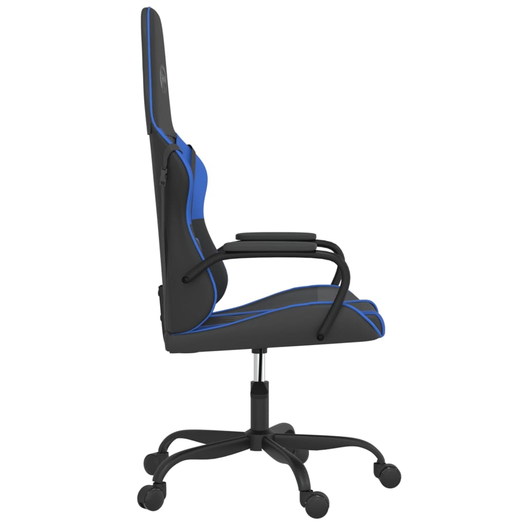 Cadeira de gaming couro artificial preto e vermelho