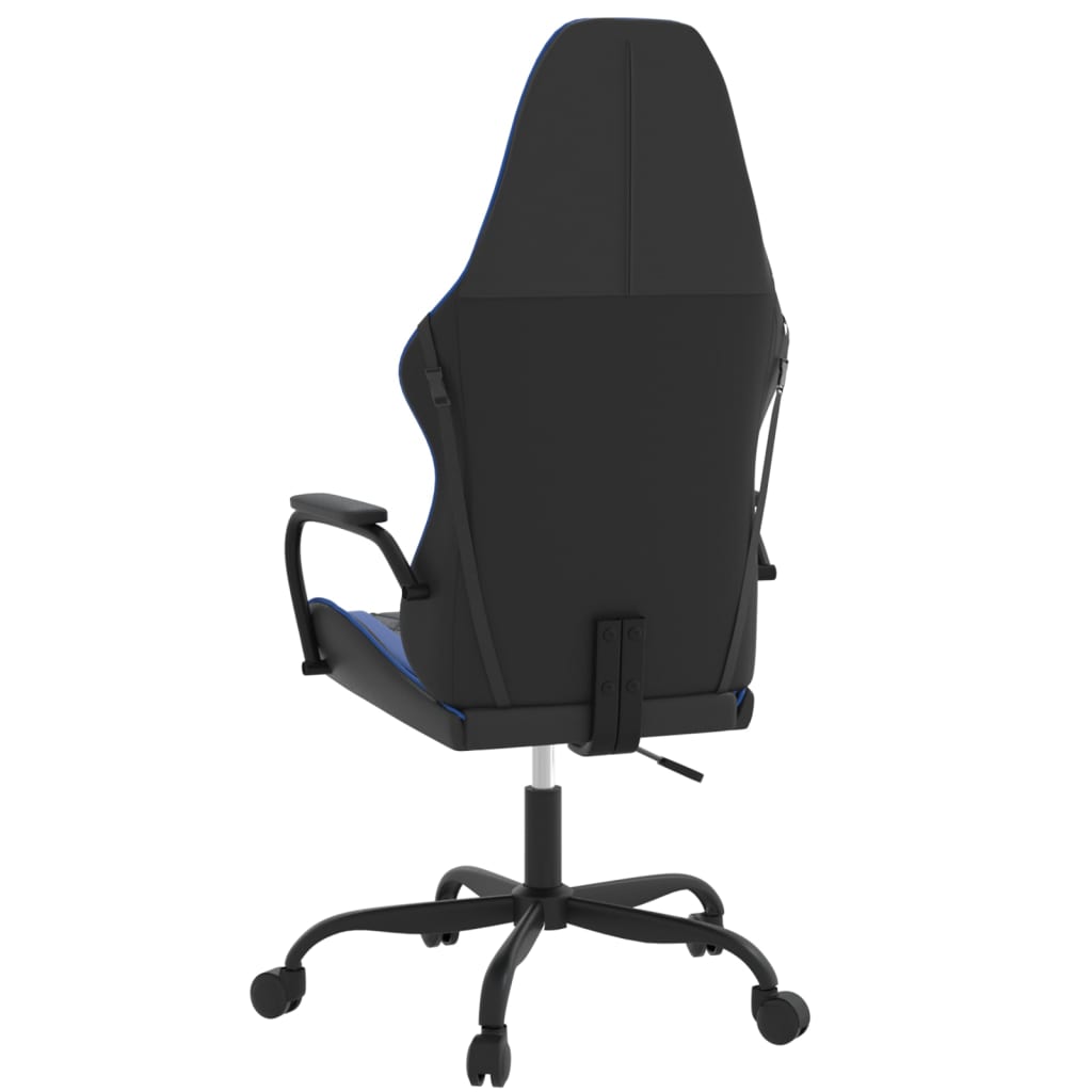 Cadeira de gaming couro artificial preto e vermelho