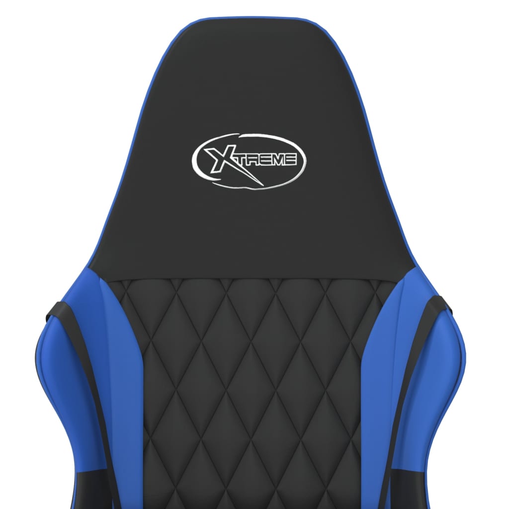 Cadeira de gaming couro artificial preto e vermelho