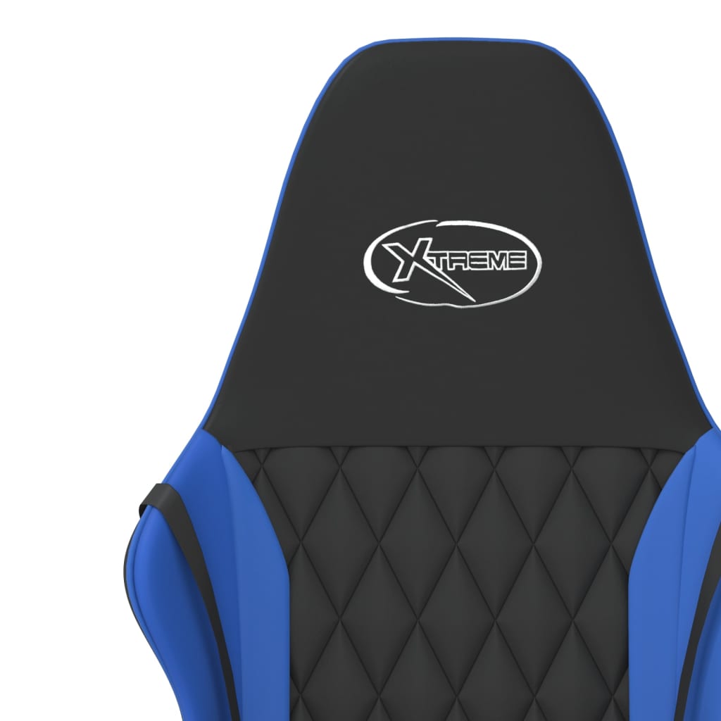 Cadeira de gaming couro artificial preto e vermelho