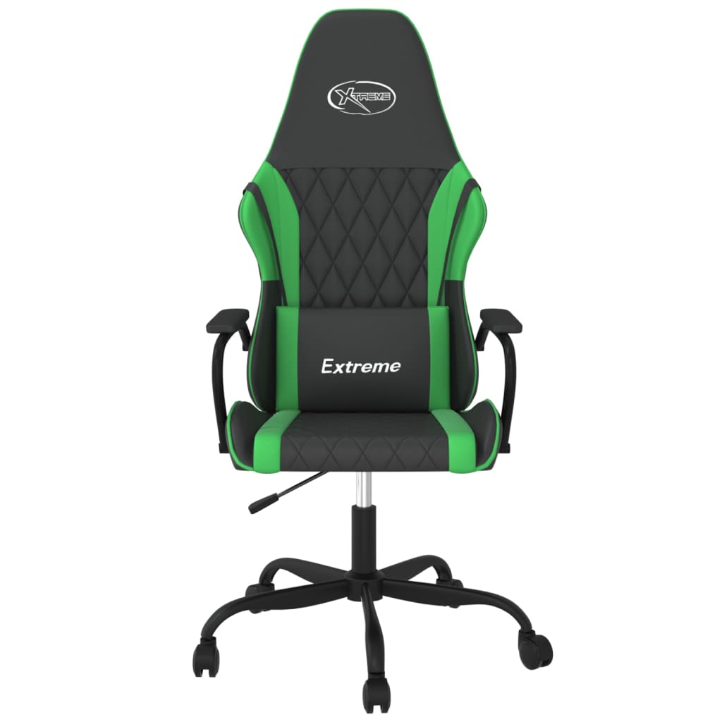 Cadeira de gaming couro artificial preto e vermelho