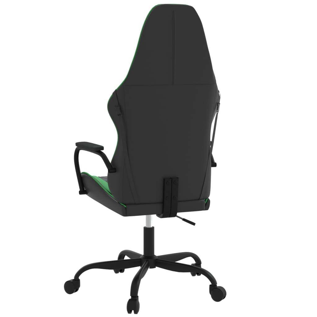 Cadeira de gaming couro artificial preto e vermelho