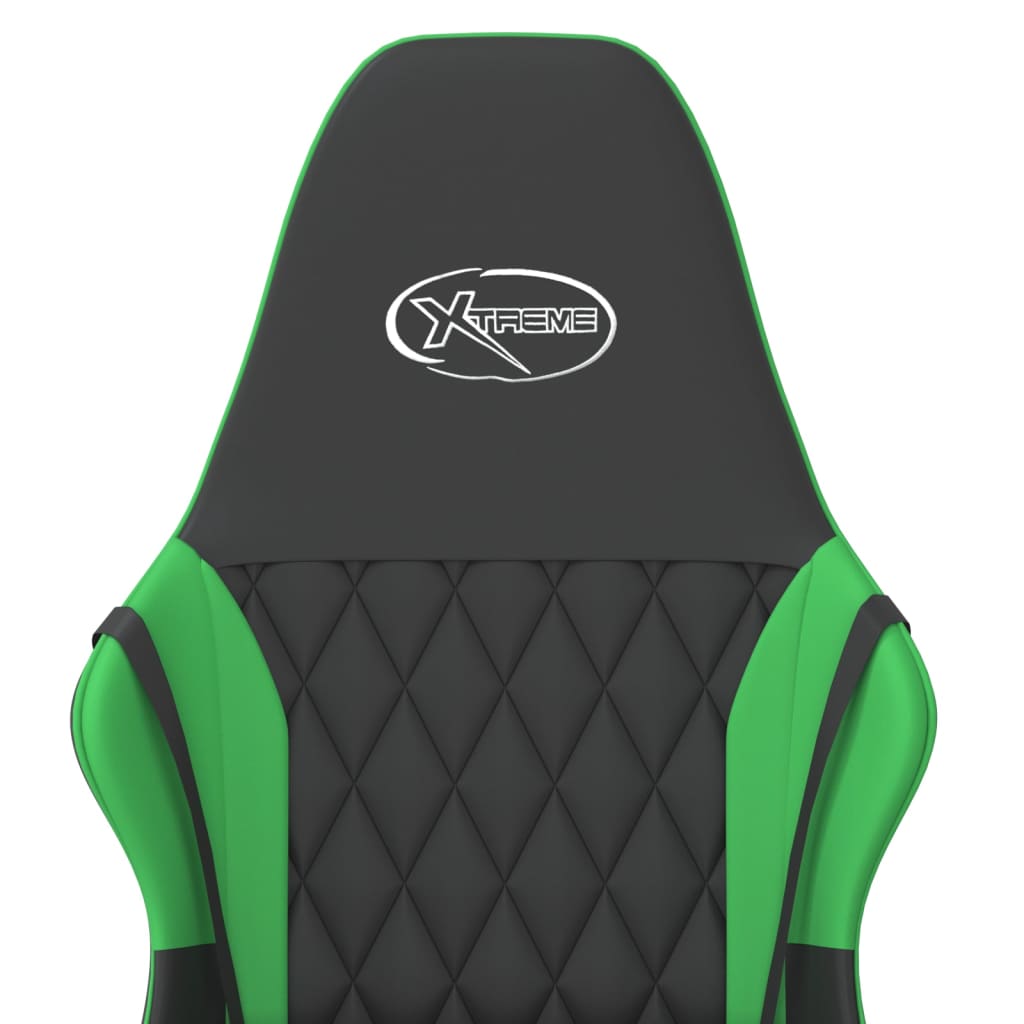 Cadeira de gaming couro artificial preto e vermelho