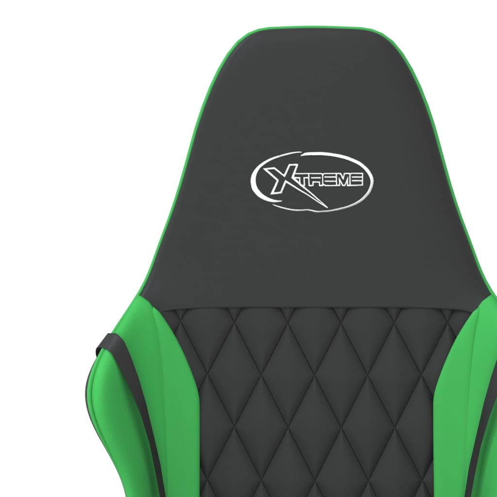 Cadeira de gaming couro artificial preto e vermelho