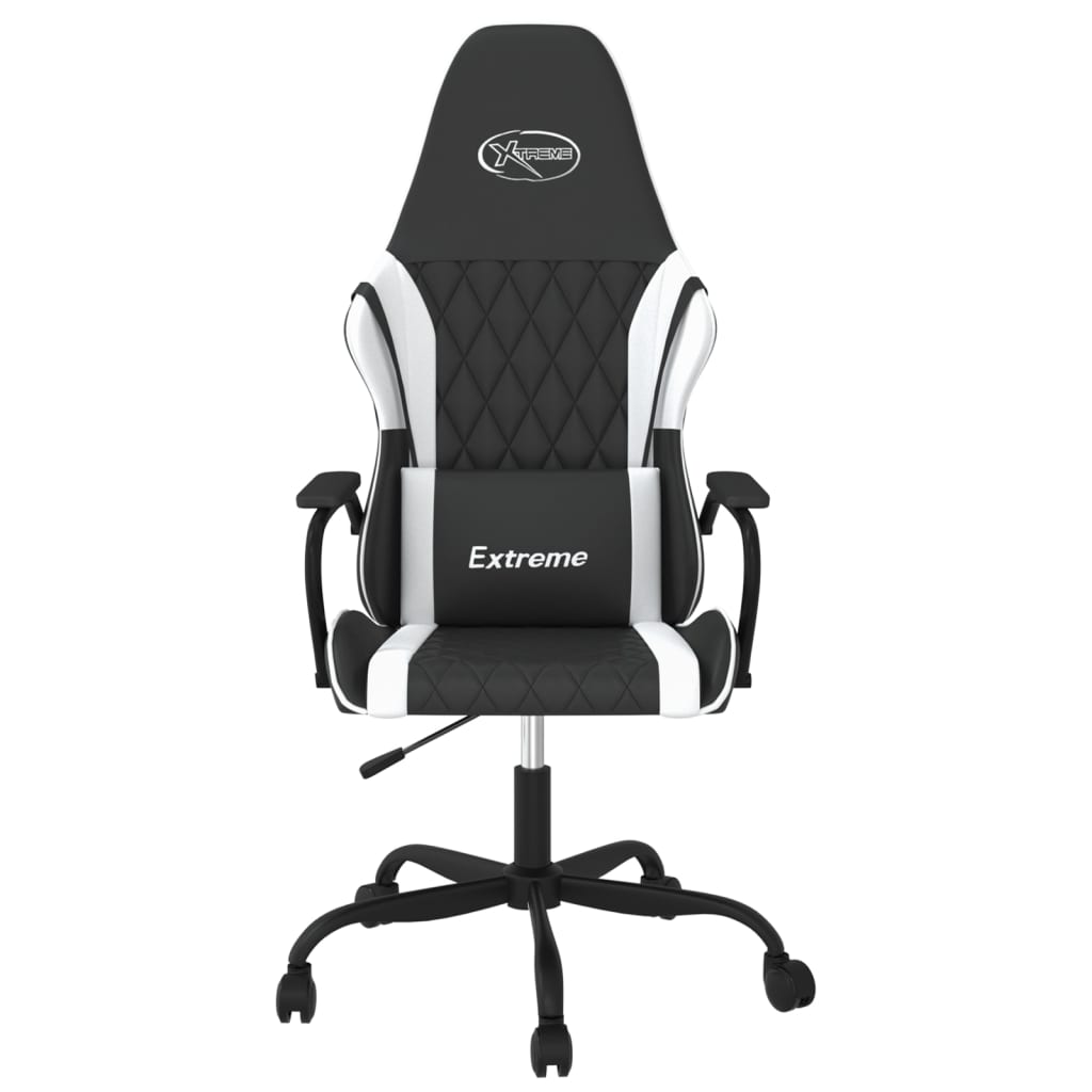 Cadeira de gaming couro artificial preto e vermelho