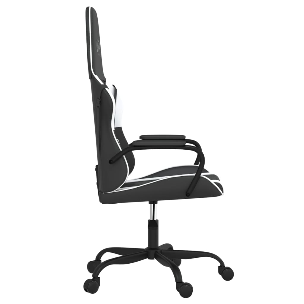 Cadeira de gaming couro artificial preto e vermelho