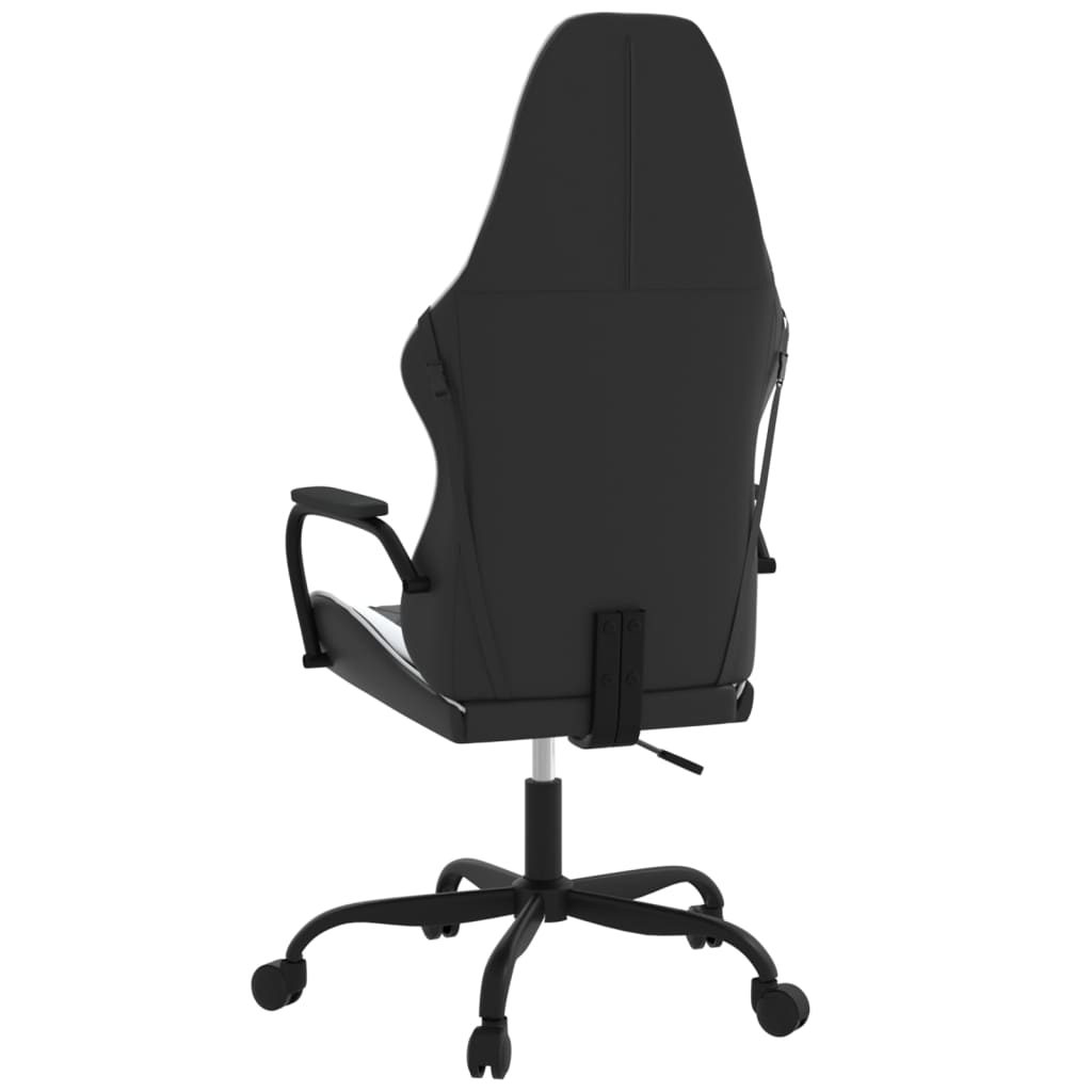 Cadeira de gaming couro artificial preto e vermelho