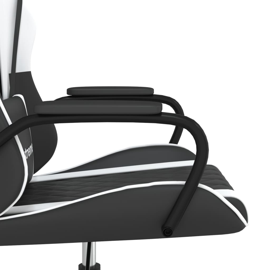 Cadeira de gaming couro artificial preto e vermelho