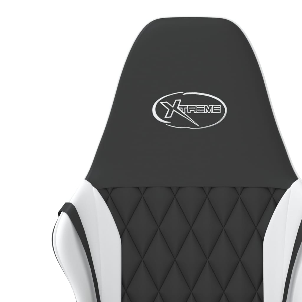 Cadeira de gaming couro artificial preto e vermelho