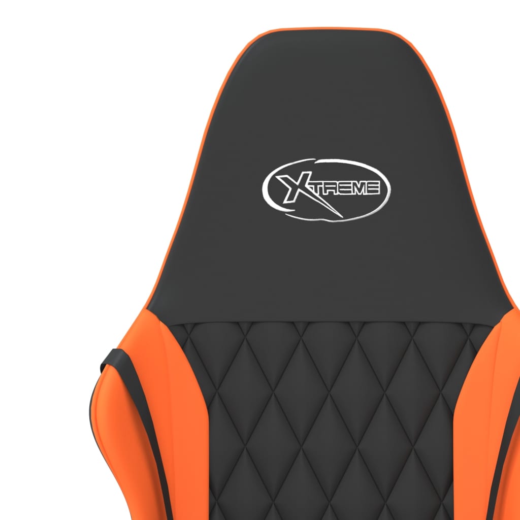 Cadeira de gaming couro artificial preto e vermelho