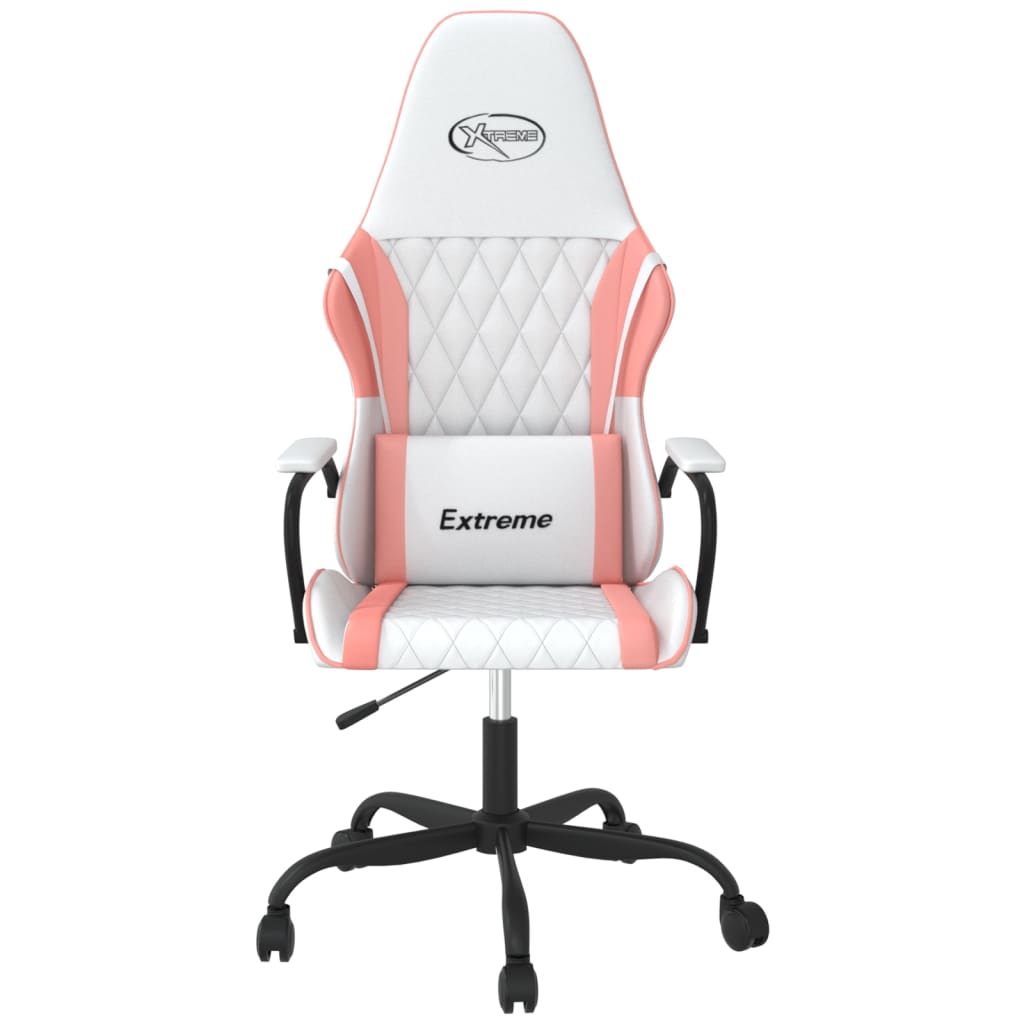 Cadeira de gaming couro artificial preto e vermelho