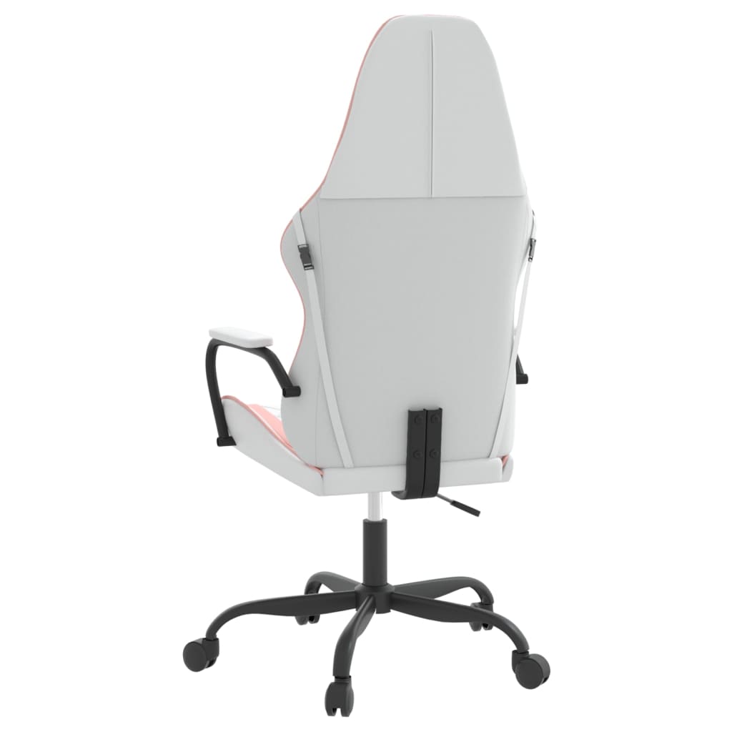 Cadeira de gaming couro artificial preto e vermelho