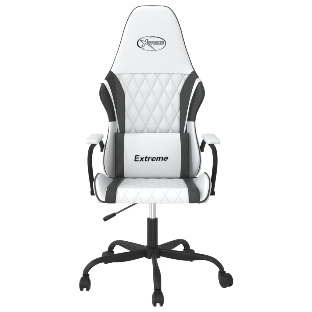 Cadeira de gaming couro artificial preto e vermelho