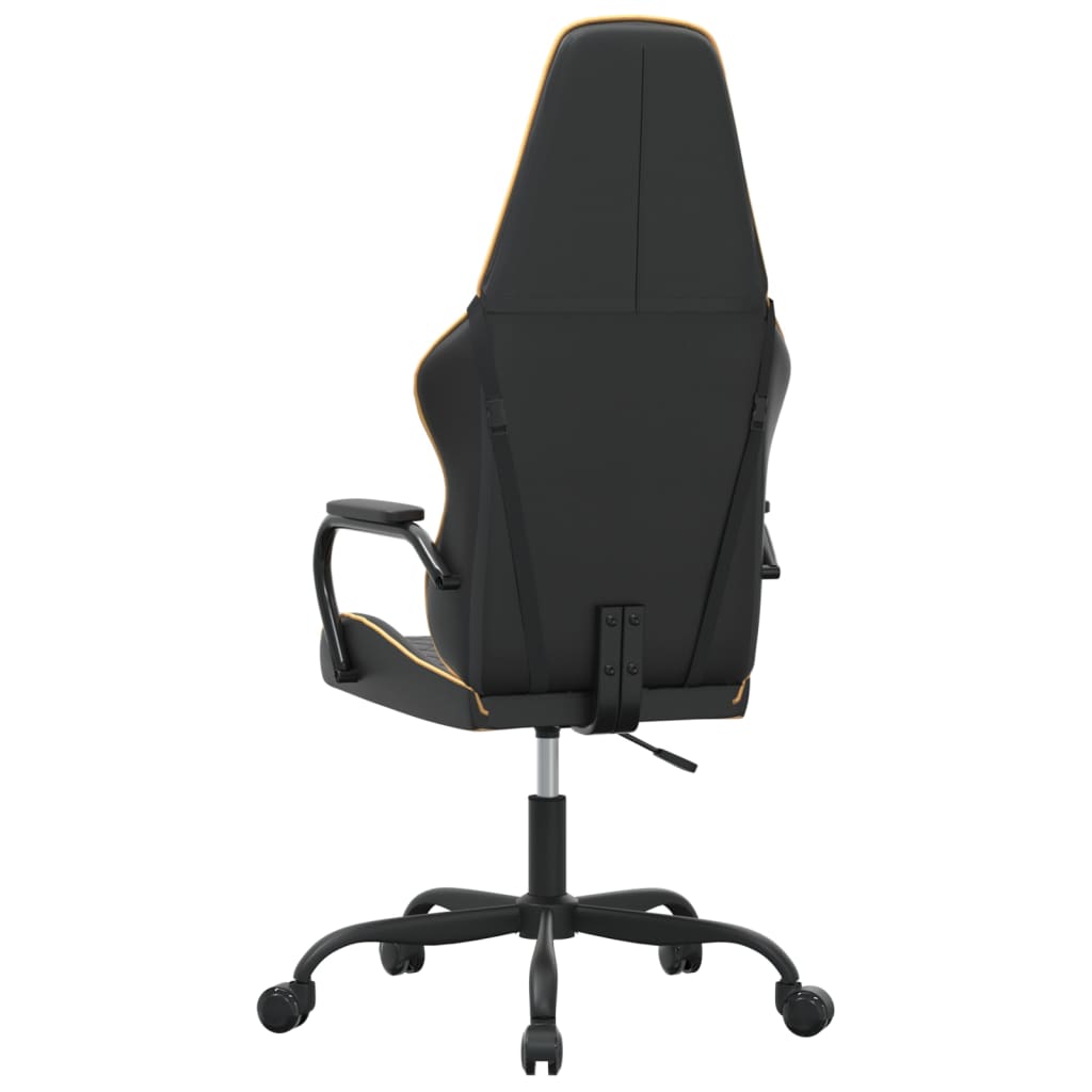 Cadeira de gaming couro artificial preto e vermelho