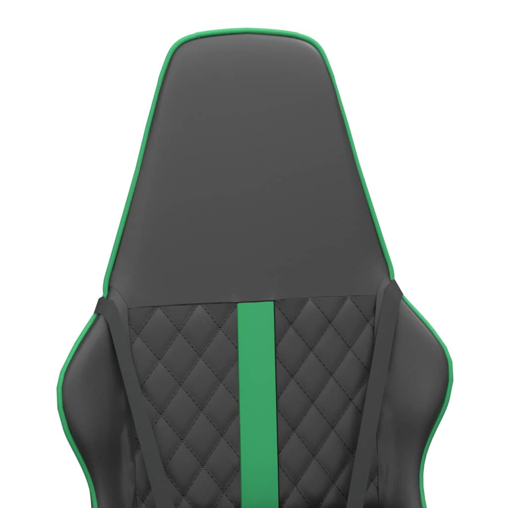 Cadeira de gaming couro artificial preto e vermelho