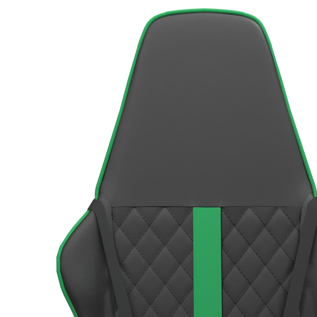 Cadeira de gaming couro artificial preto e vermelho