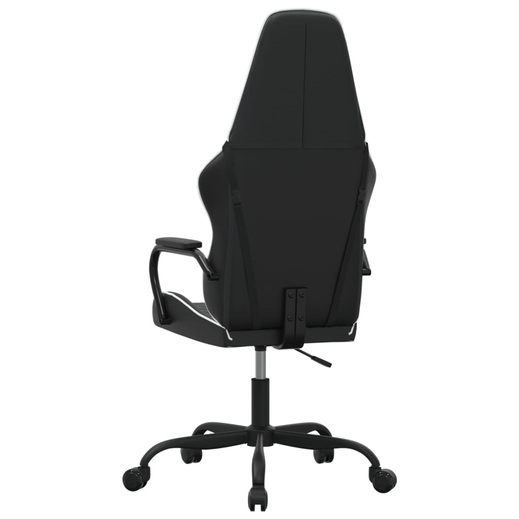 Cadeira de gaming couro artificial preto e vermelho