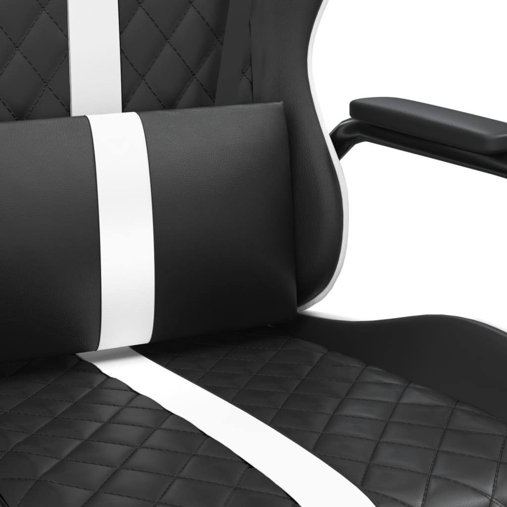Cadeira de gaming couro artificial preto e vermelho