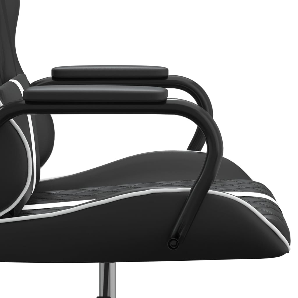 Cadeira de gaming couro artificial preto e vermelho