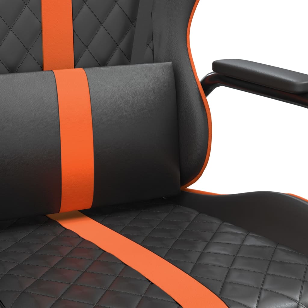 Cadeira de gaming couro artificial preto e vermelho