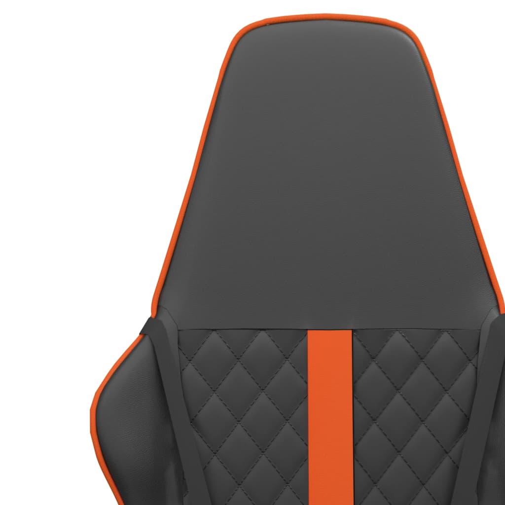 Cadeira de gaming couro artificial preto e vermelho