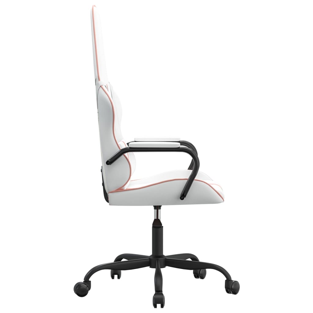 Cadeira de gaming couro artificial preto e vermelho