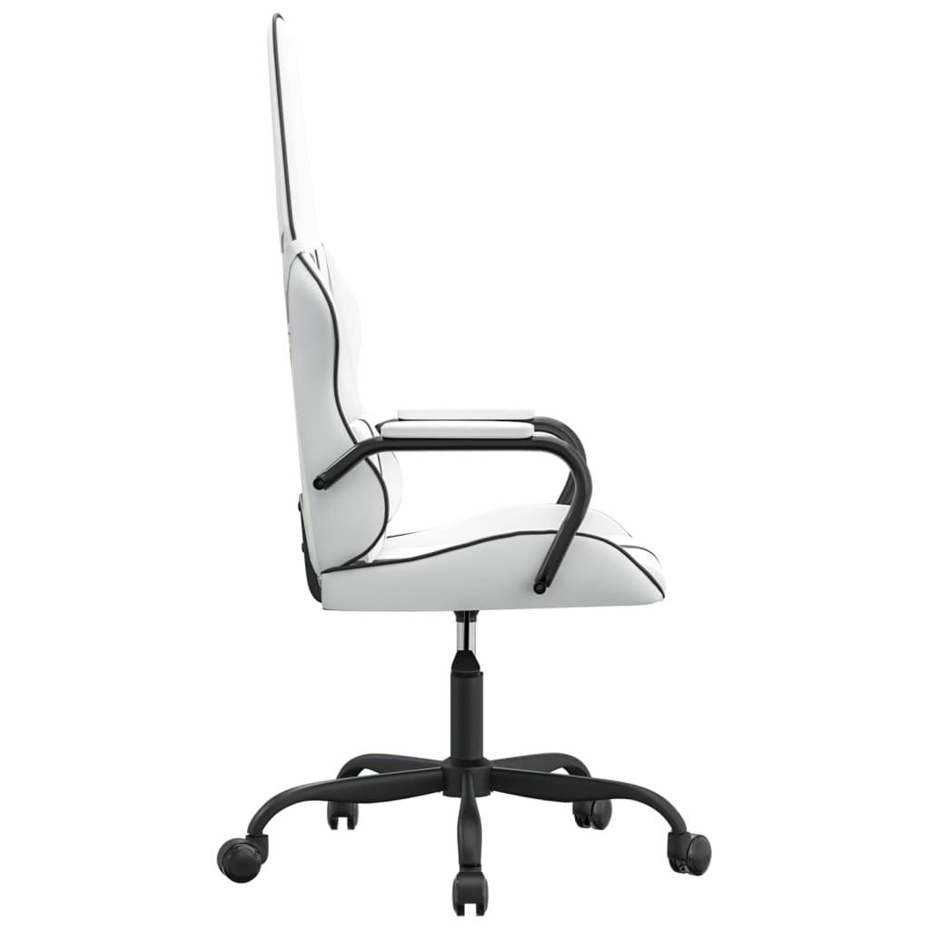 Cadeira de gaming couro artificial preto e vermelho