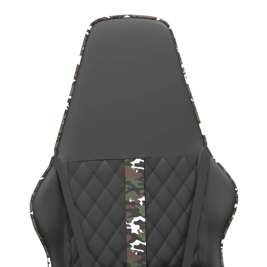 Cadeira de gaming couro artificial preto e vermelho
