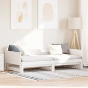 Cama Dia Rebatível Branco 203.5 x 184 x 56.5 cm