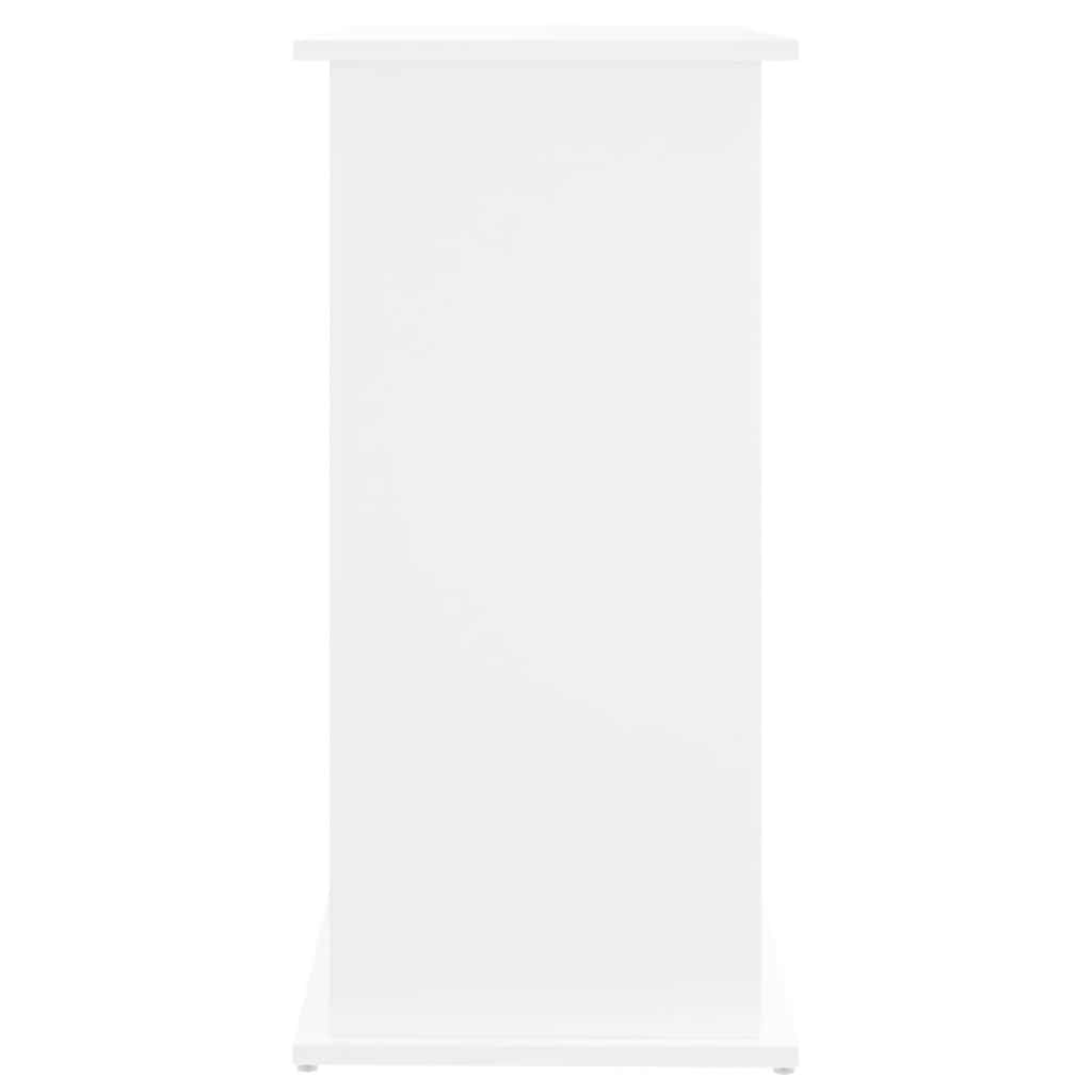 Suporte de aquário 81x36x73 cm derivados de madeira branco